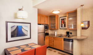Kitchenette. Photo Provided by Residence Inn Portland Downtown Waterfront
