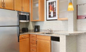 Kitchenette. Photo Provided by Residence Inn Portland Downtown-Waterfront
