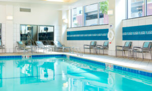 Pool. Photo Provided by Residence Inn Portland Downtown Waterfront