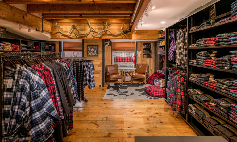 The Vermont Flannel Co. Portland Store. Photo Credit: PGM Photography
