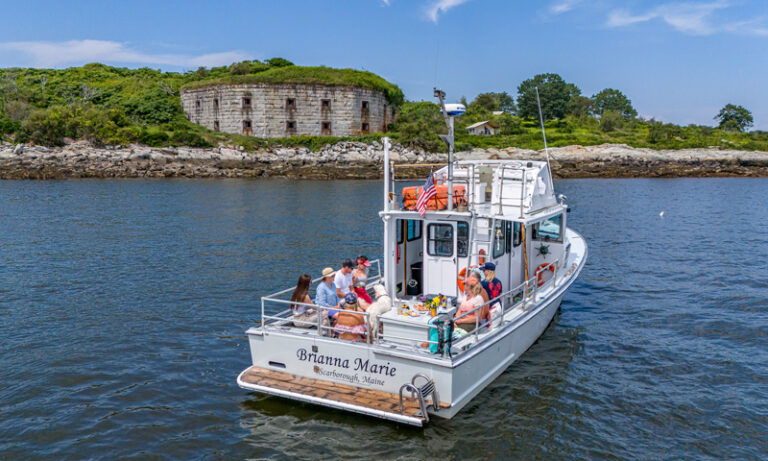 Boat at Fort Scammel. Photo Credit: PGM Photography Boat at Fort Scammel. Photo Credit: PGM Photography