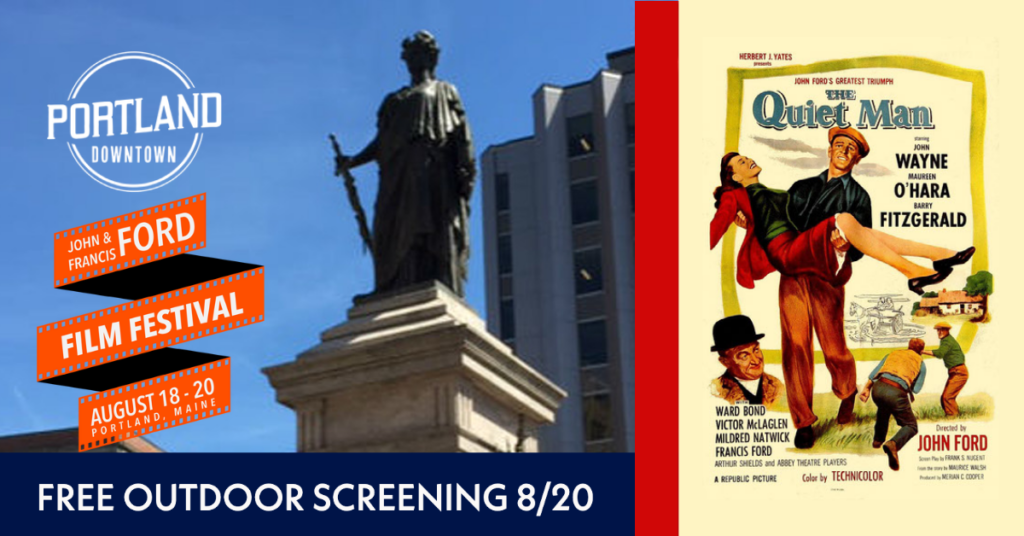 Outdoor Screening photo courtesy of the Maine Irish Heritage Center