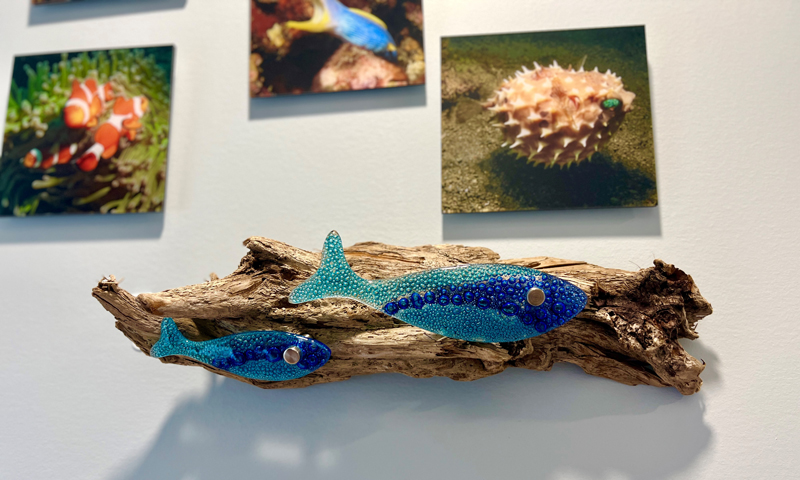Art Piece. Photo Provided by Ogunquit Glassworks Art Piece. Photo Provided by Ogunquit Glassworks
