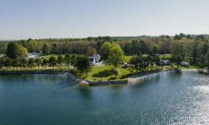 Lake from the sky, Photo credit to Capshore Photography
