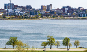 Portland skyline, Photo credit to Capshore Photography