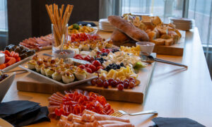 Food spread, Photo Credits: Serena Folding