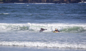 People surfing, Photo Credits: Serena Folding
