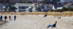Woman on the beach, Photo Credits: Serena Folding