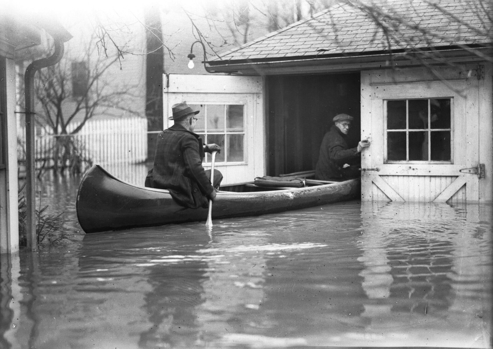 Maine Historical Society Exhibition of Historic Northeast Flood Visit