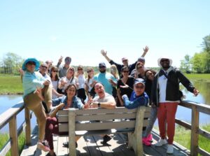 Group on Excursion. Photo Credit: Experience Maine