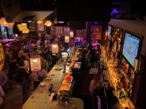 Meeting Mixer from Above, Photo Credit: Lauren Peters / Visit Portland