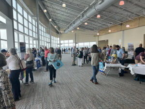 Tradeshow with exhibitors at Ocean Gateway, Photo credit: Visit Portland
