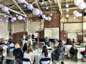 meeting at Halo Thompson's Point. Photo credit: Kate McDonough