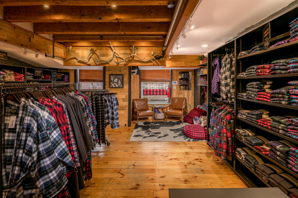 The Vermont Flannel Company. Photo Credit: PGM Photography Inside Vermont Flannel, Photo Credit: PGM Photography
