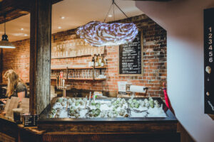 Oyster Bar, Photo Courtesy of Maine Oyster Company