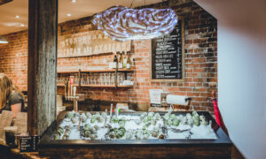 Oyster Bar. Photo Provided by Maine Oyster Company