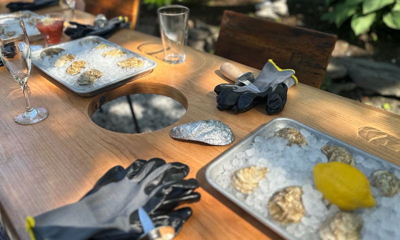 Shucking Class. Photo Provided by Maine Oyster Company