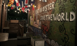 Patio. Photo Provided by Maine Oyster Company