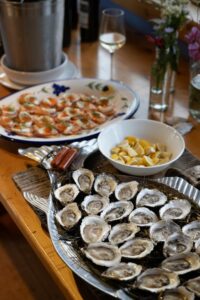 Oysters and Apps, Photo Provided by Maine Oyster Company