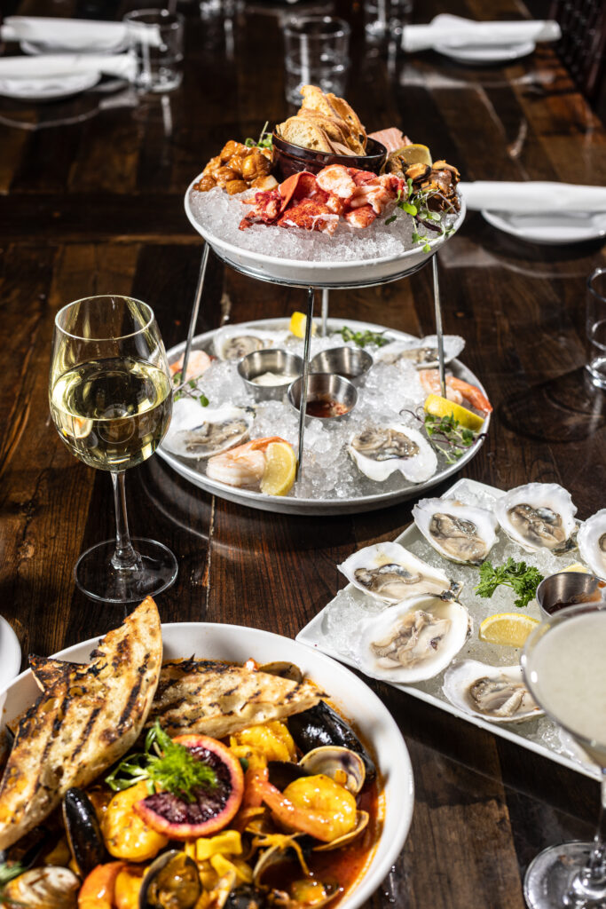 Dining at Boone's. Photo Provided by Boone's Fish House & Oyster Room Dining at Boone's. Photo Provided by Boone's Fish House & Oyster Room