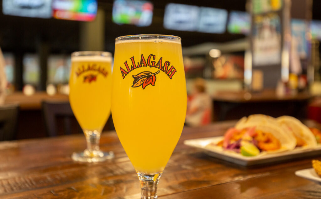Junction Bowl - Sidecar; Photo Credits: Serena Folding Allagash White at Junction Bowl,
Photo Credit: Serena Folding