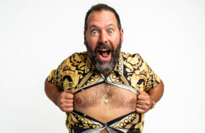 Bert Kreischer press image_NEW (Tops Off World Tour 2024). Photo Courtesy of Cross Insurance Arena