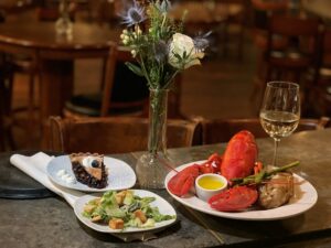 Lobster Dinner, Photo Credit: Boones Fish House & Oyster Room
