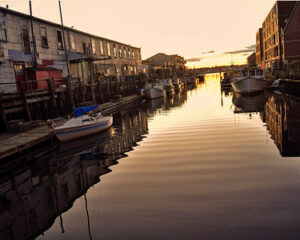 Working Waterfront, Photo Provided by Boone's Fish House & Oyster Room