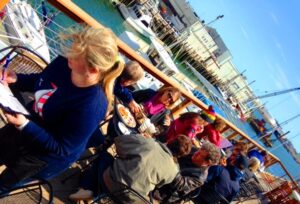 Dining at Boone's, Photo Provided by Boone's Fish House & Oyster Room