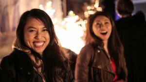 Ice Bar Smiles. Photo courtesy of Visit Freeport