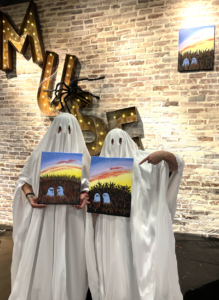 Muse Paintbar - Fright Night. Photo courtesy of Muse Paint Bar