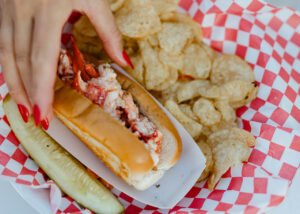 Lobster roll listing Photo Courtesy of @MarriottBonvoy