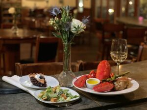 Lobster Dinner, Photo Credit: Boones Fish House & Oyster Room