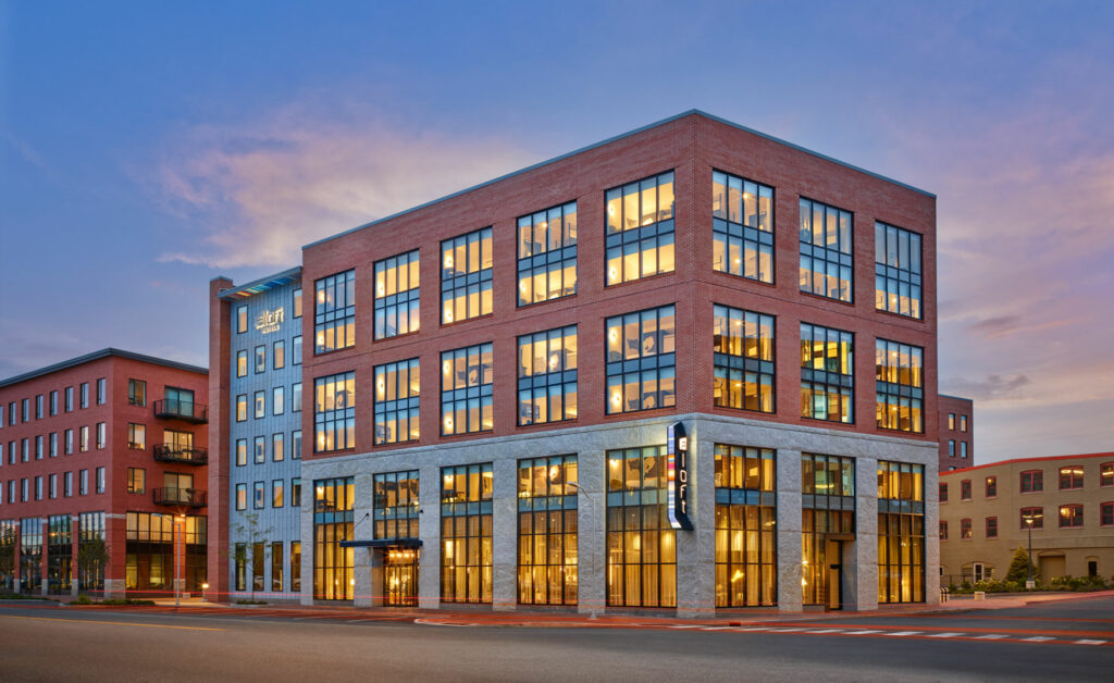 Aloft Exterior, Photo Provided by Aloft Portland Maine Aloft Exterior, Photo Provided by Aloft Portland Maine