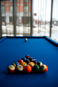 Pool Table at Aloft, Photo Credit: Capshore Photography