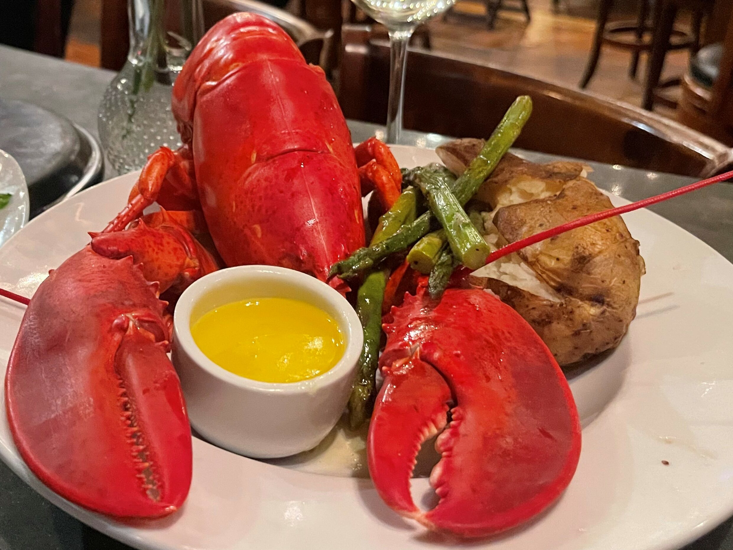 Lobster Dinner, Photo Credit: Boones Fish House & Oyster Room