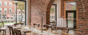 Table at Ballast, Photo Credit: PGM Photography