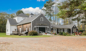 Angled front of Boothbay Playhouse, Photo Credit: PGM Photography