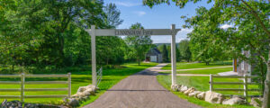 Entrance to Cunningham Farms, Photo Credit: PGM Photography