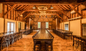 Event and dinning Space Boothbay Playhouse, Photo Credit: PGM Photography
