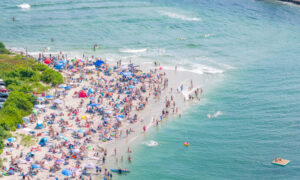People enjoying the beach, Photo Credit: PGM Photography