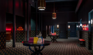 The Lincoln Hotel Fourth floor elevator room, Photo Credit: PGM Photography