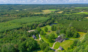 Aerial of Cunningham Farms, Photo Credit: PGM Photography