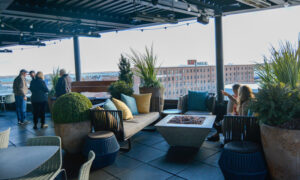 Luna rooftop lounge, Photo Credit: Lauren Peters at Visit Portland