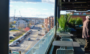 Luna rooftop city views, Photo Credit: Lauren Peters at Visit Portland