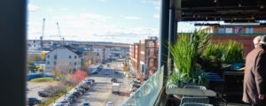 Luna rooftop city views, Photo Credit: Lauren Peters at Visit Portland