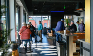 Enjoying Luna's atmosphere, Photo Credit: Lauren Peters at Visit Portland