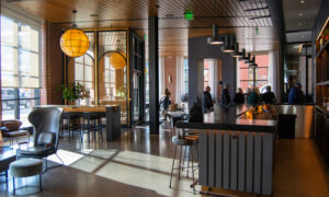 Canopy inside bar, Photo Credit: Lauren Peters at Visit Portland
