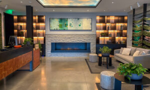 Canopy lobby, Photo Credit: Lauren Peters at Visit Portland