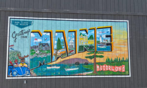 Maine Sign, Photo Credit: Lauren Peters at Visit Portland